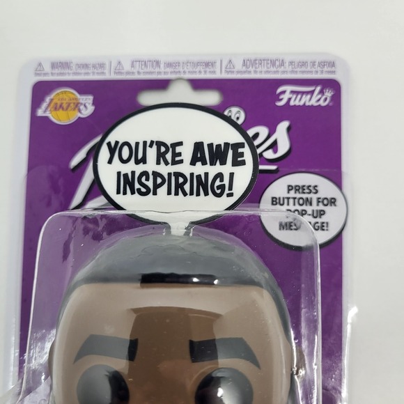 Funko Popsies LeBron James Los Angeles Lakers NBA Vinyl Figure Pop-Up Greeting - Picture 3 of 11